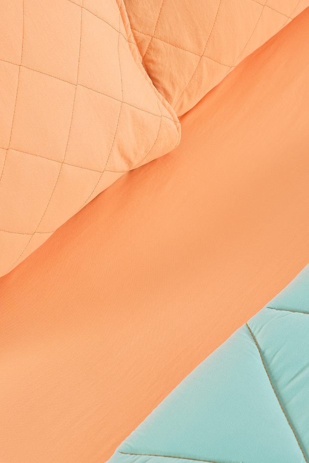 Colour Up Uyku Seti Tek Turuncu - 7