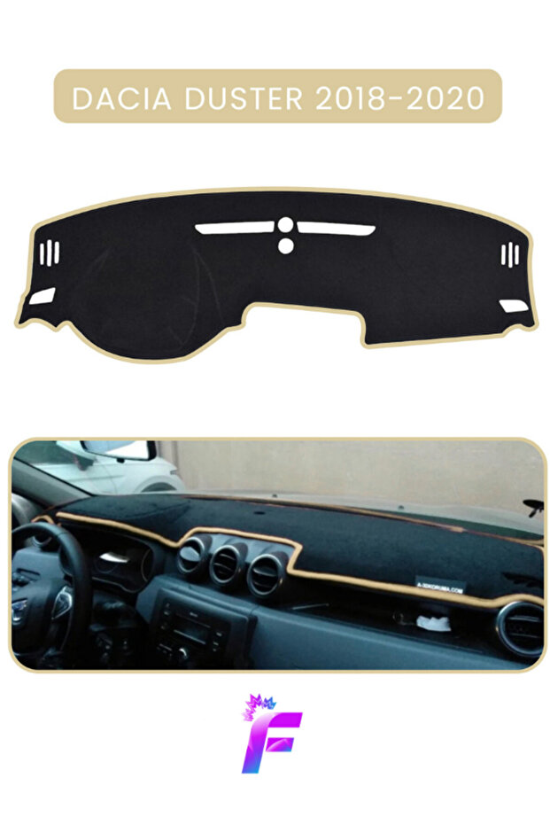 Dacia Duster (2018-2020) Compatible Torpedo Cover | Vehicle-Specific Production | Easy Assembly | Ta67