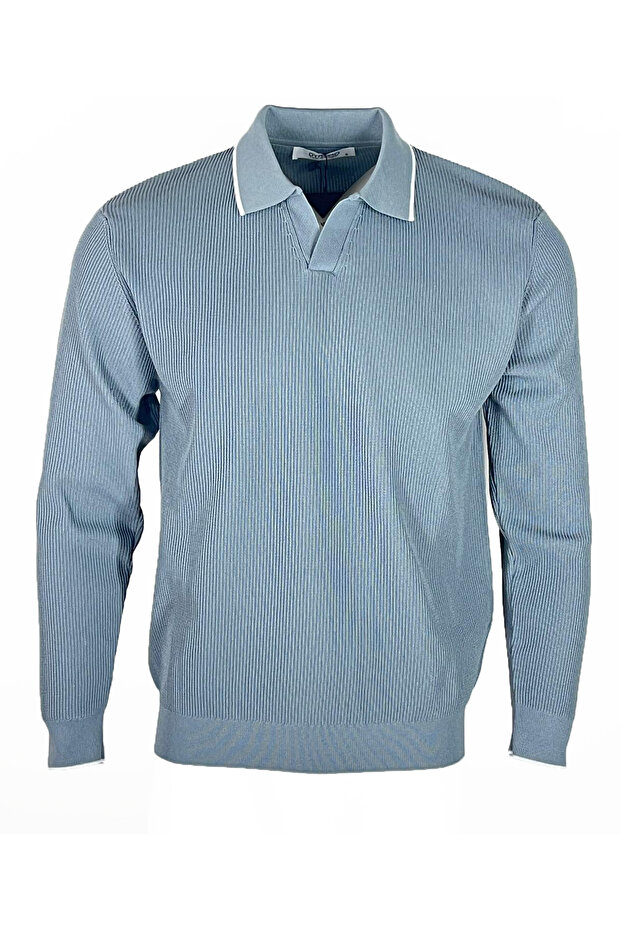 Yaka detay triko - 2