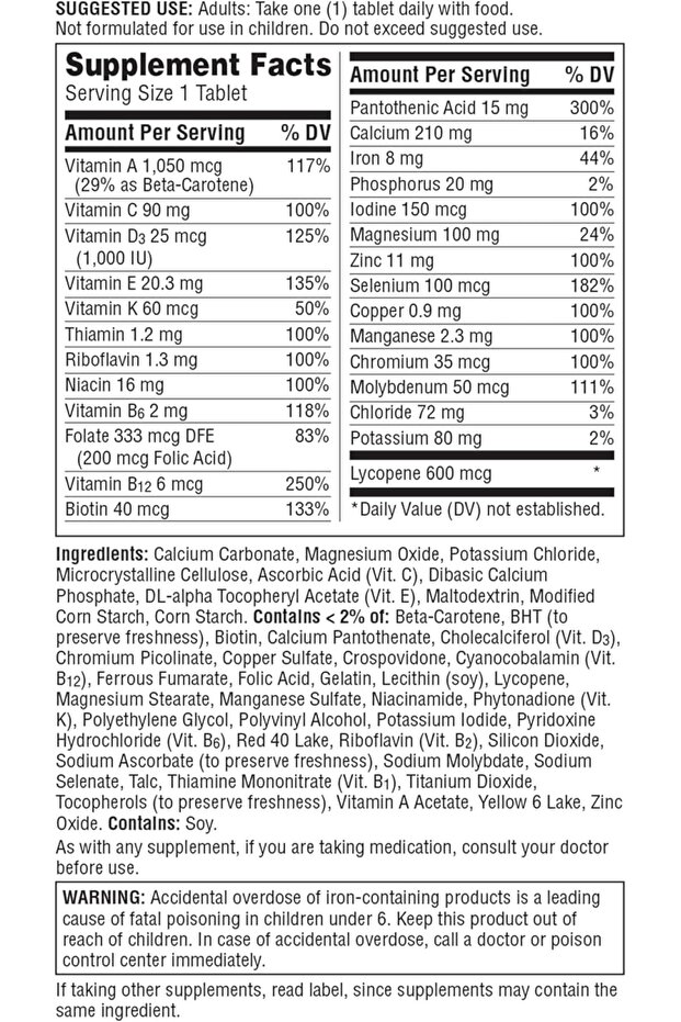 Centrum Multivitamin for Men 120 Tablet - 5