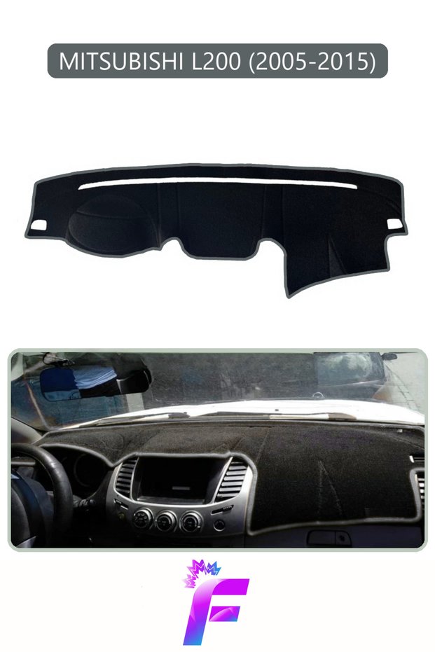 Mitsubishi L200 (2005-2015) Vehicle-Specific Glove Box Cover |   Easy Assembly |   Protects from the Sun |   Protection |   H32