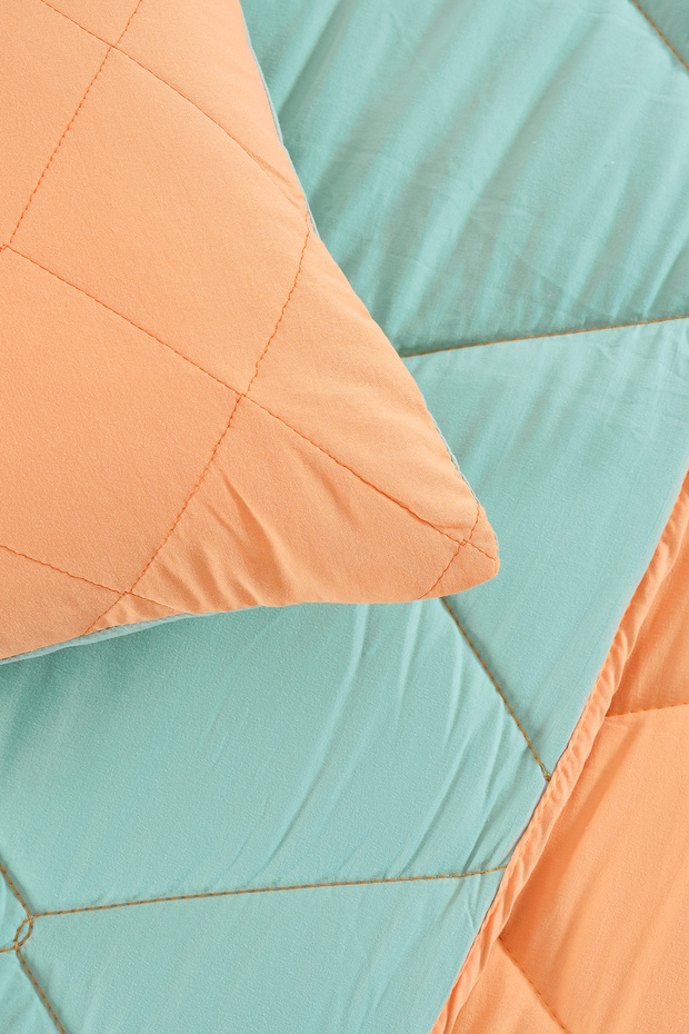 Colour Up Uyku Seti Tek Turuncu - 8