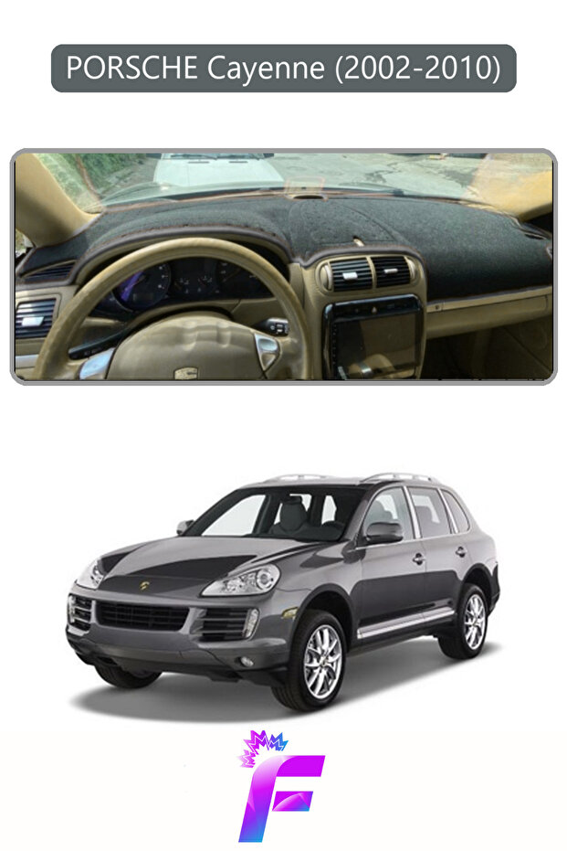 Porsche Cayenne (2002-2010) Glove Box Cover | Anti-Reflection | Full Protection | Quick Assembly | J26.