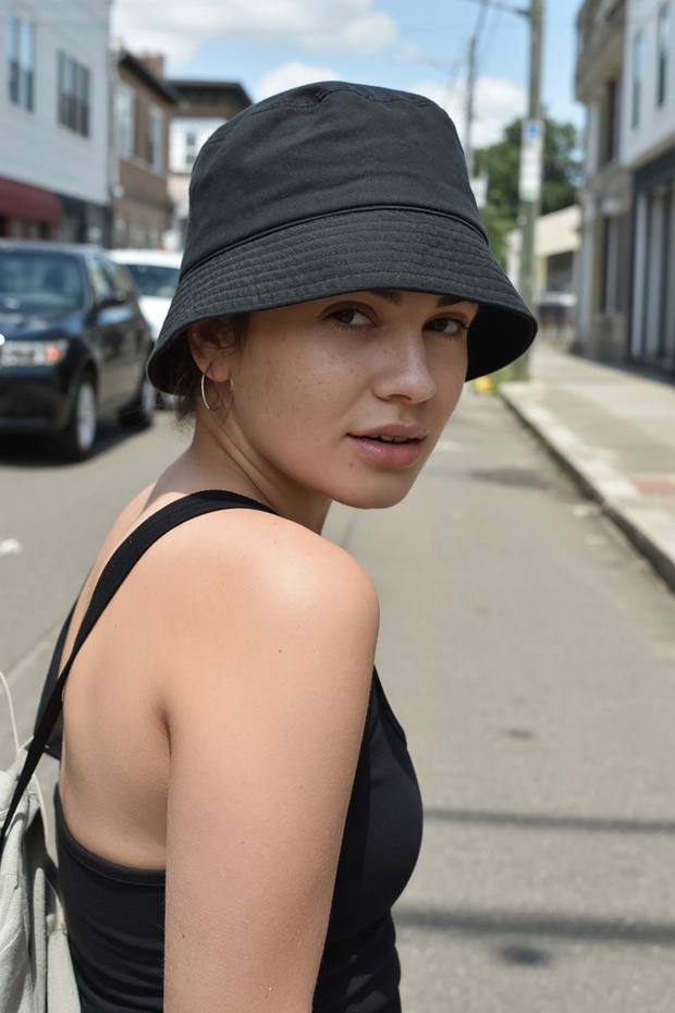Uv Sun Protection Bucket Hat Lightweight Foldable Cross Outdoor Black Beach Sea Bucket Fisherman Hat