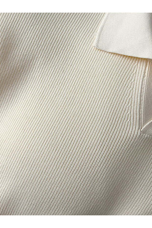 Yaka detay triko - 3