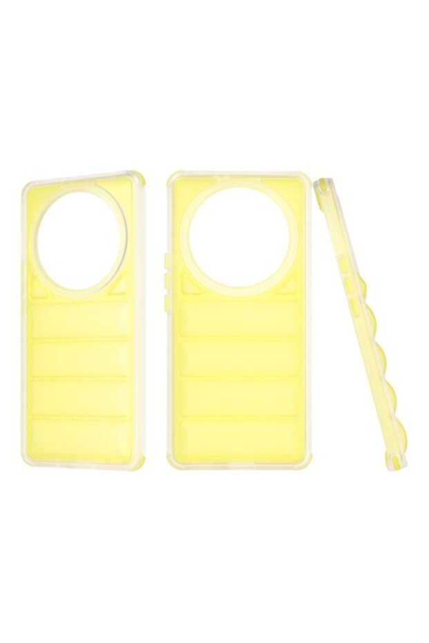 case compatible with Honor Magic5 Lite - Light Yellow - 1