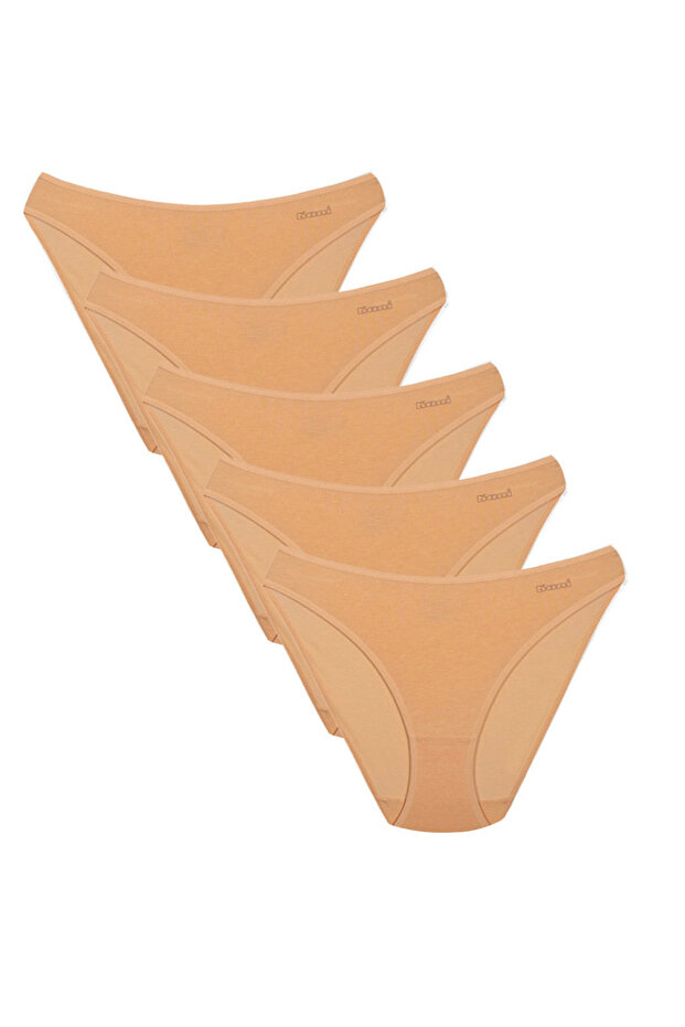 Kadın, %47 Modal, %47 Pamuk %6 Elastan, Basic Külot - 1