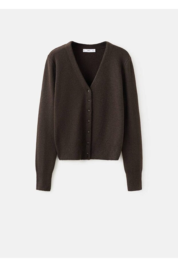 V yaka triko hırka - 3