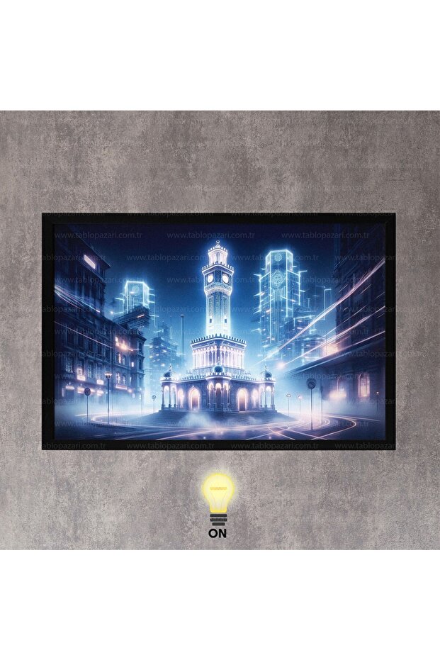 3D LED Işıklı tablo