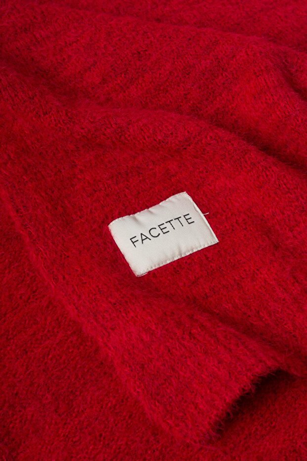 Basic Atkı Kırmızı - 2