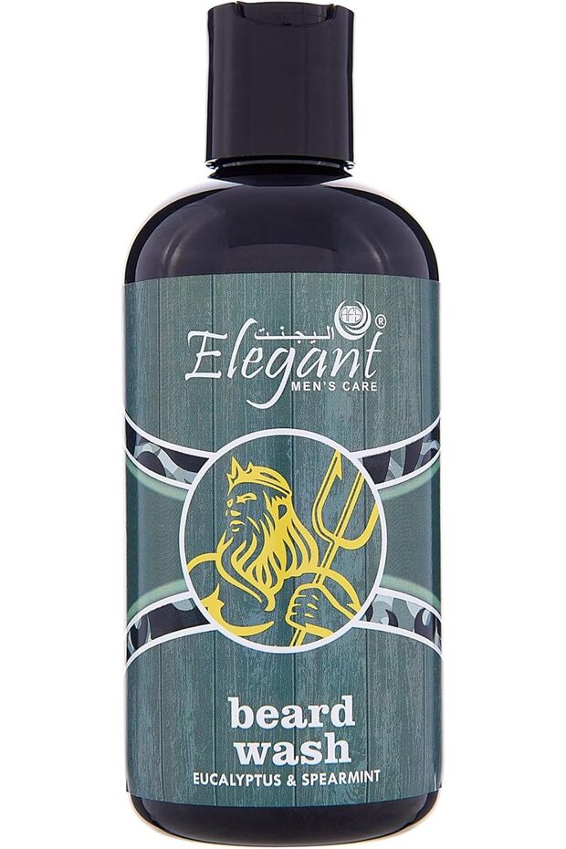 Elegant Beard Wash with Eucalyptus and Spearmint – 250ML – Deep conditioning