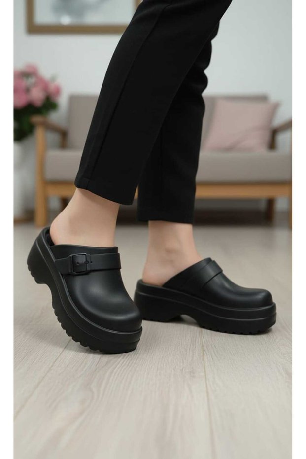 Women's Wedge Heeled Eva Sabo Nurse Doctor Cook Medical Slippers