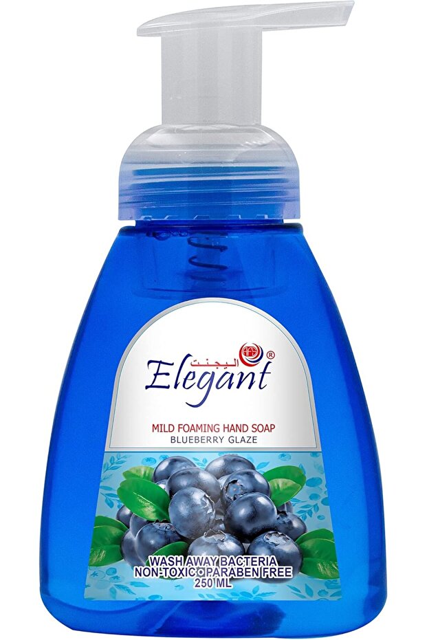 Elegant Gentle Foaming Hand Wash – Blueberry Glaze – 250 ML – Foaming Pump Hand Soap
