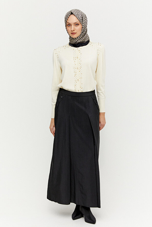 İncili Triko Hırka - 2