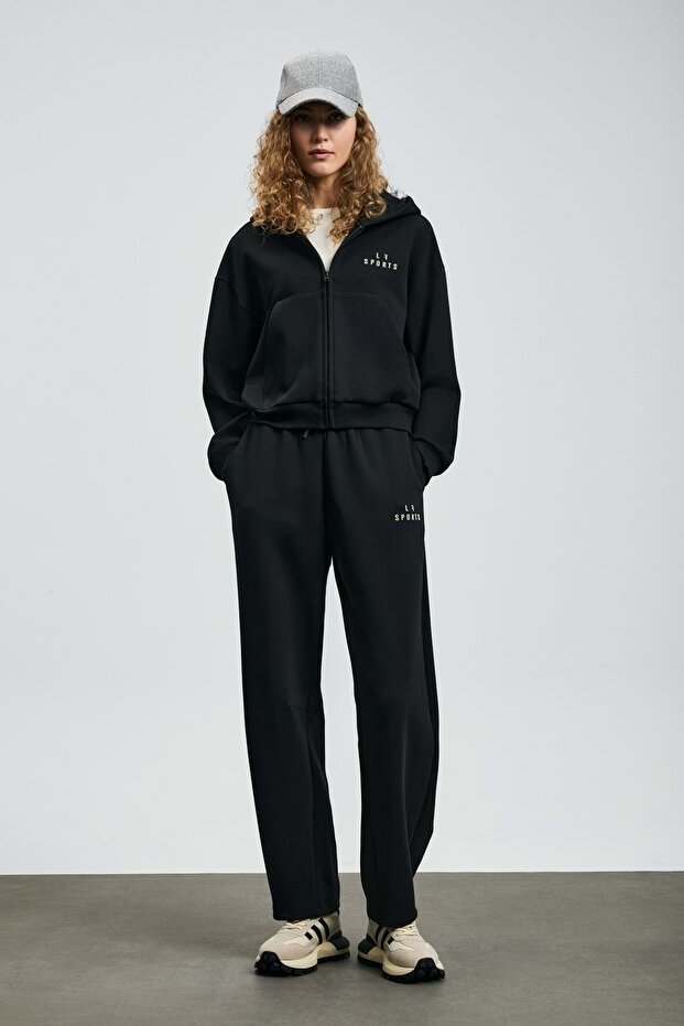 122050009 Ada Örme Kadın Eşofman Altı SİYAH - 6