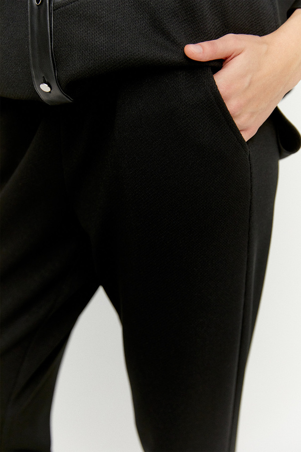 Rahat Kesim Örme Pantolon - 3