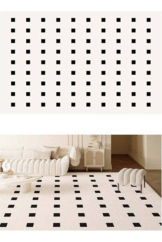 Foldable Machine Washable Floor Mat for Living Room & Bedroom - 200x300 cm