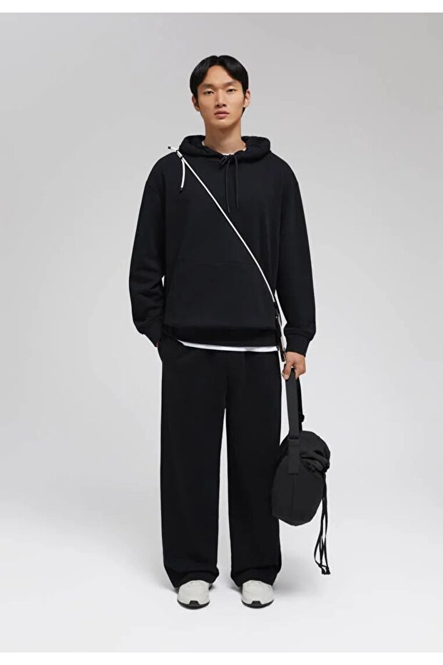 سويت شيرت مريح بأكمام طويلة من Minimalist Basik - 6