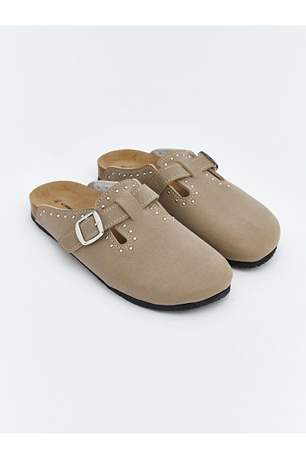 Suede Look Girls' House Slippers