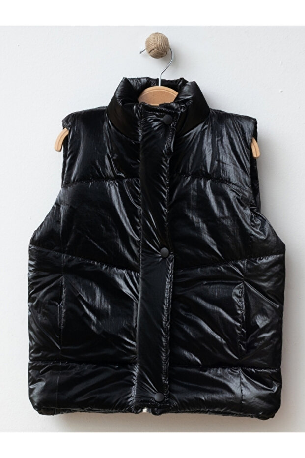 Basic Dik Yaka Kolsuz Şişme Yelek - 2