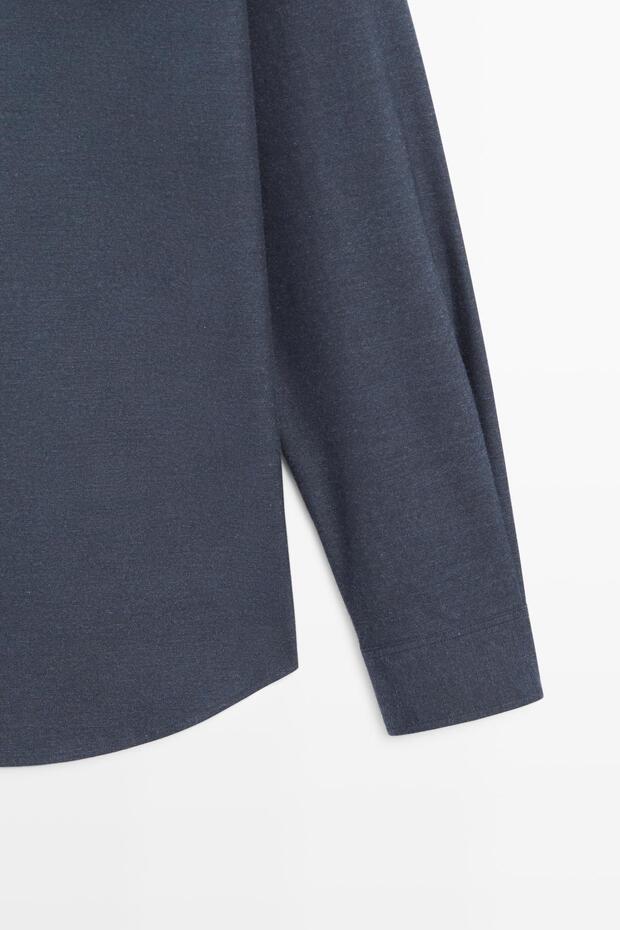 Melanj oxford gömlek - 6