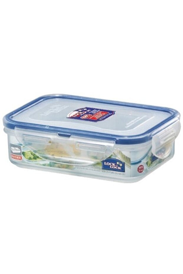 علبة طعام مستطيلة - مقسمة، سعة 360 مل - 1