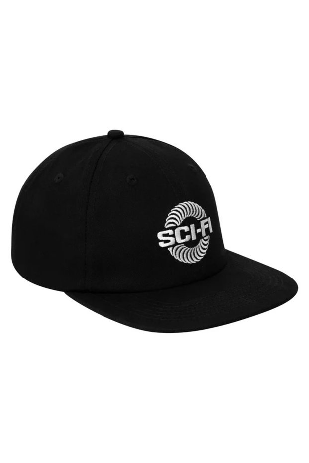 Wheels x Κλασικό Sci-Fi Snapback Μαύρο/Λευκό