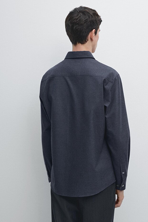 Melanj oxford gömlek - 2