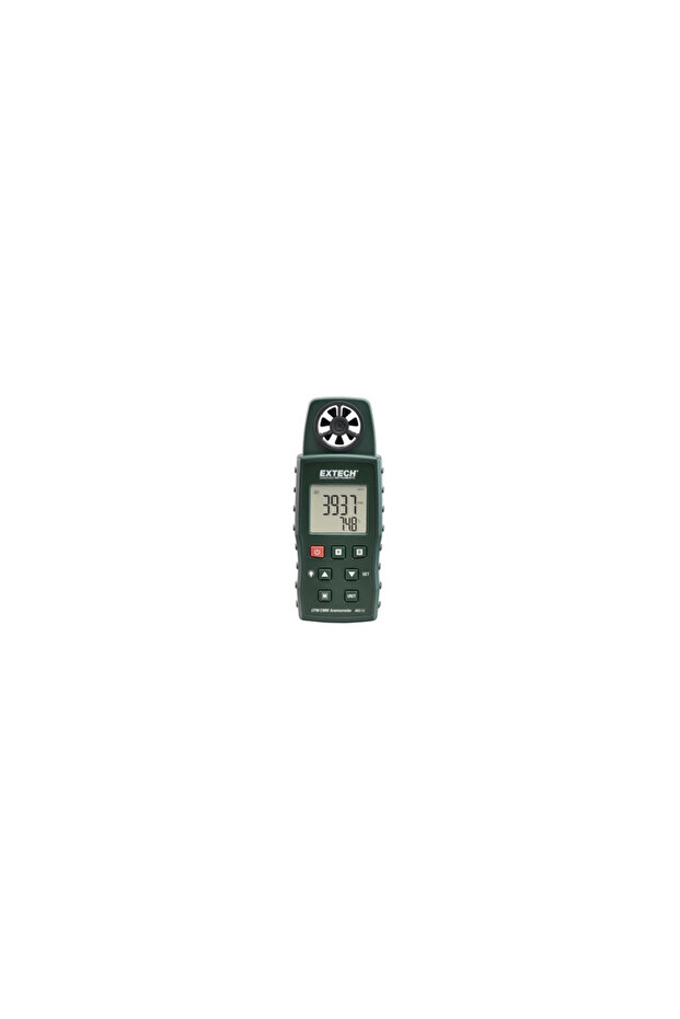 مقياس سرعة الرياح AN510 Cmm/Cfm مع قياس من النوع K، أخضر
