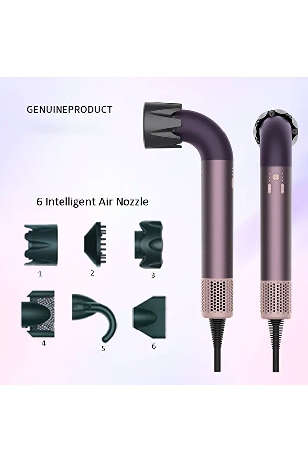 High Speed Ionic Hair Dryer 1200W with Diffuser & Concentrator for Fast Drying and Smooth Styling - 2