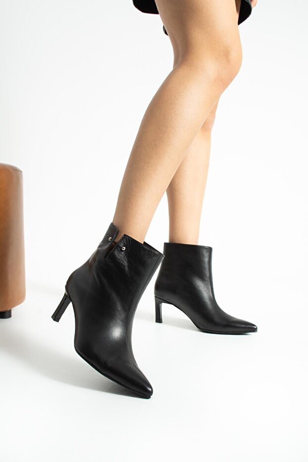 Women's Genuine Leather Boots Black