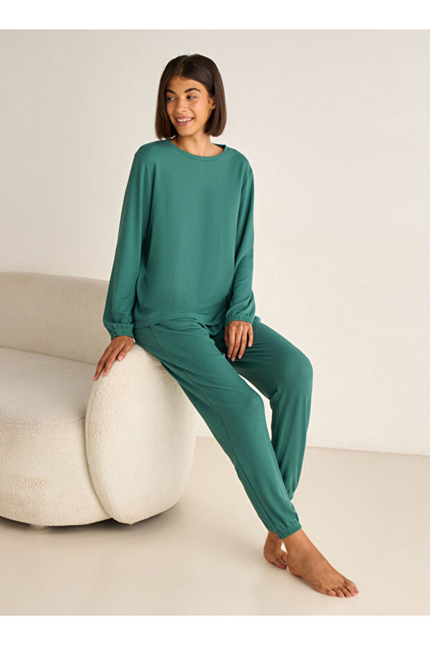 Pyjama Set Top & Pants - 1