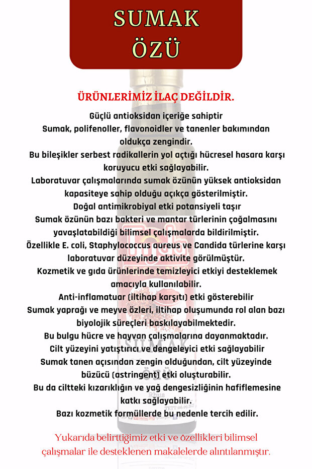 Sumak Özü 250 ml Rhus - 2