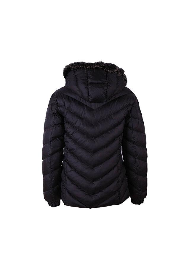 Siyah Kadın Mont Jessica - 3