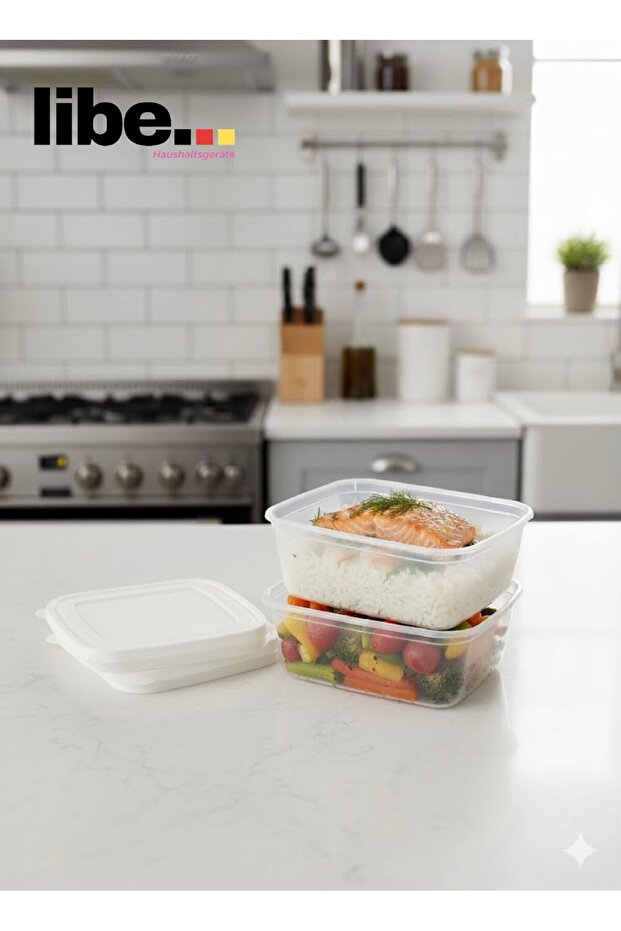 Square Storage Box Set 2X1500 ml - 1