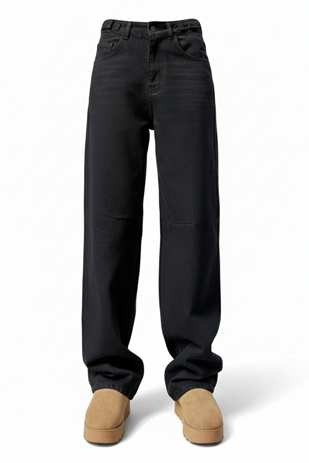 Y2K Streetwear Detail Jean Pants