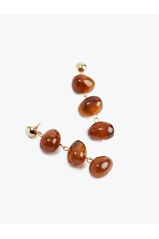 Dangle Beaded Earrings - 3