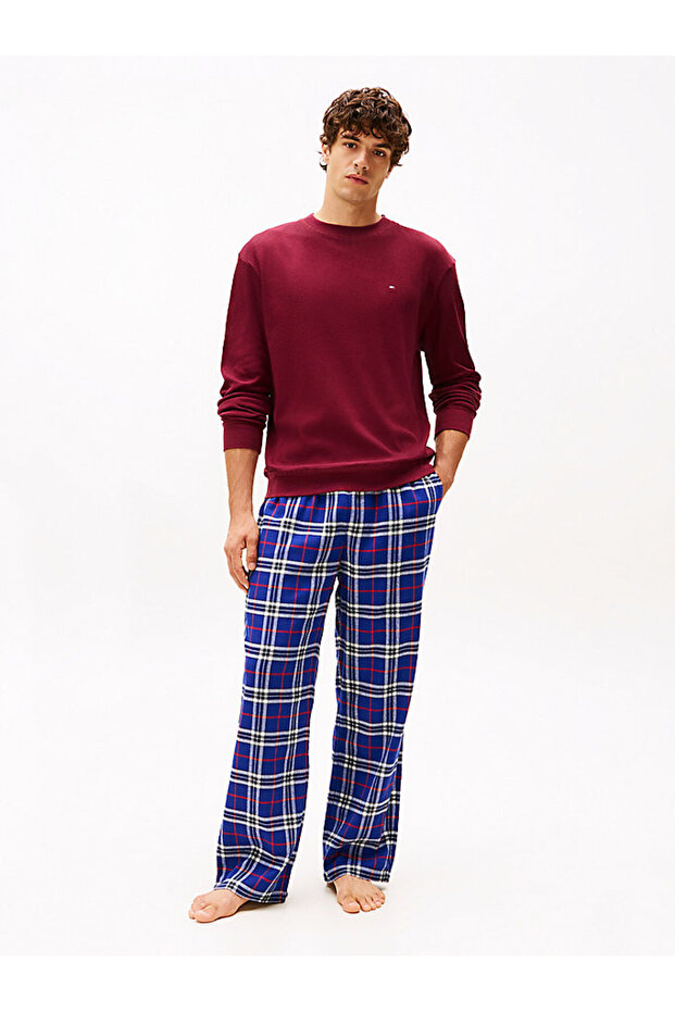 Erkek Bordo Sweatshirt - 3