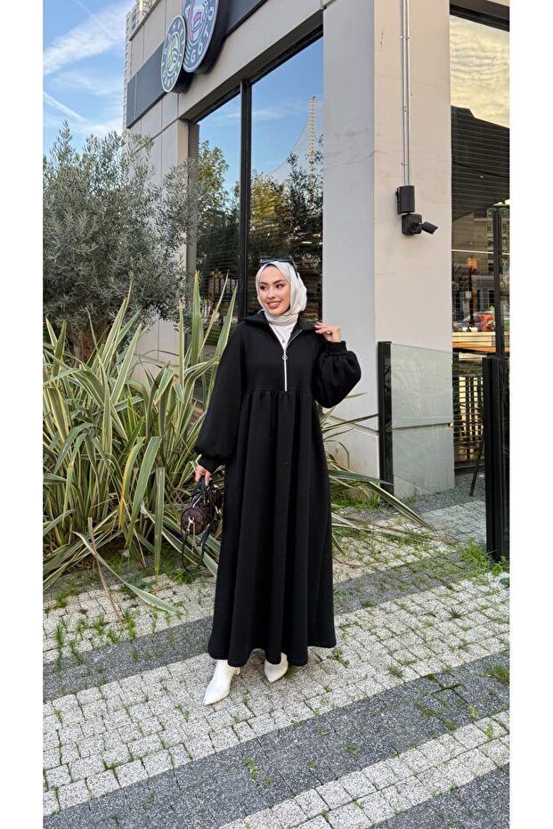 TESETTÜR 3 İPLİK ELBİSE - 2