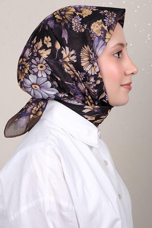 Lux Soft Pamuklu Eşarp 4040-427 - 2