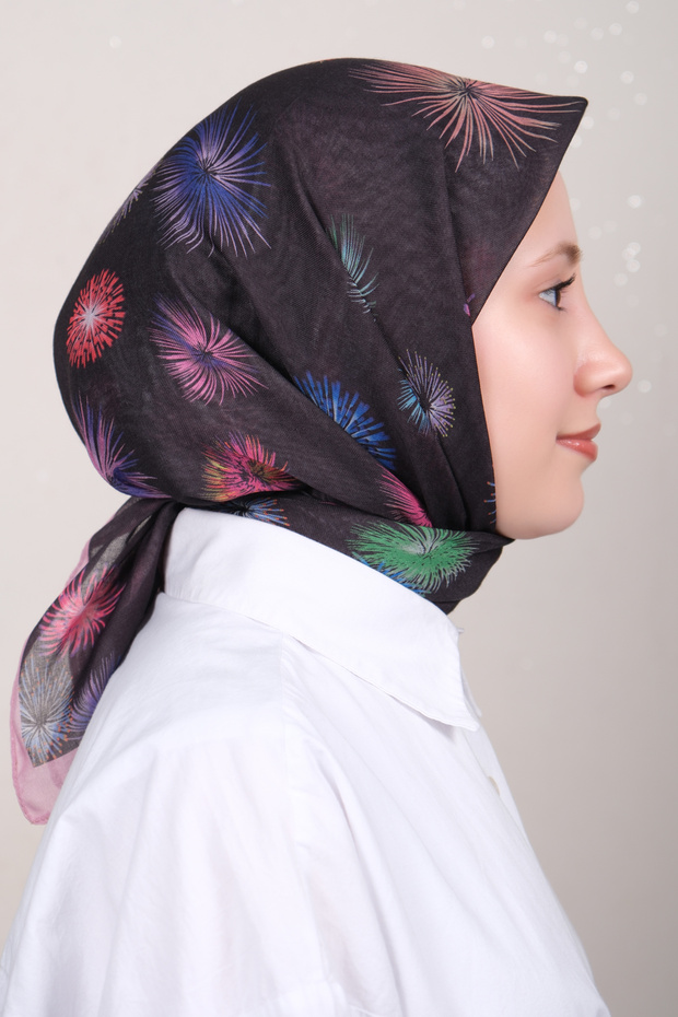 Lux Soft Pamuklu Eşarp 4040-372 - 2