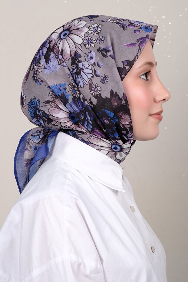 Lux Soft Pamuklu Eşarp 4040-433 - 2