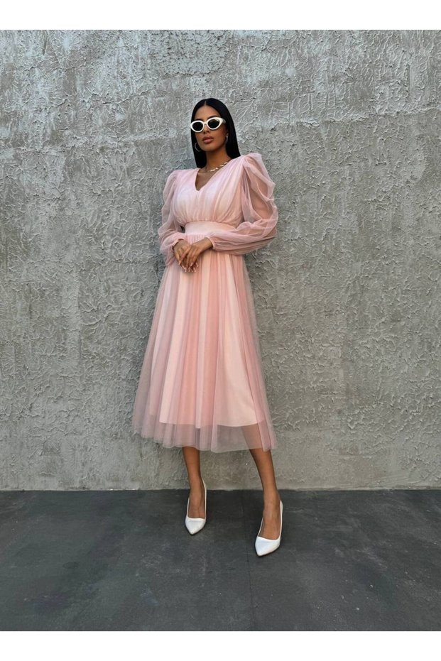 Women's Long Tulle Dress