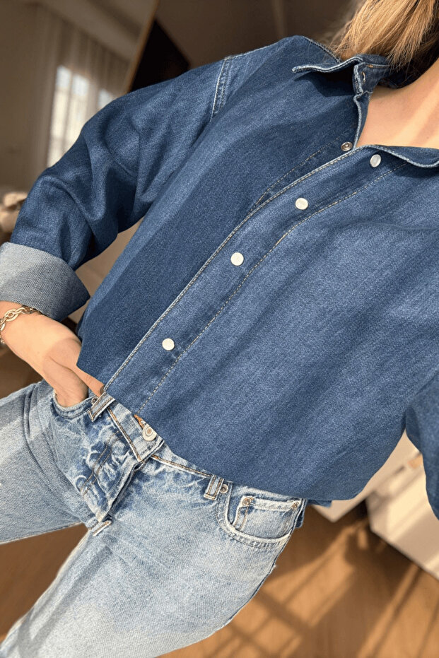 Denim Gömlek - 1