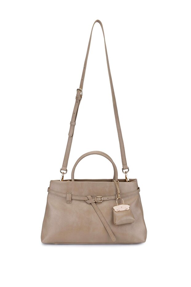 Imported Leather Women's Hand and Shoulder Bag