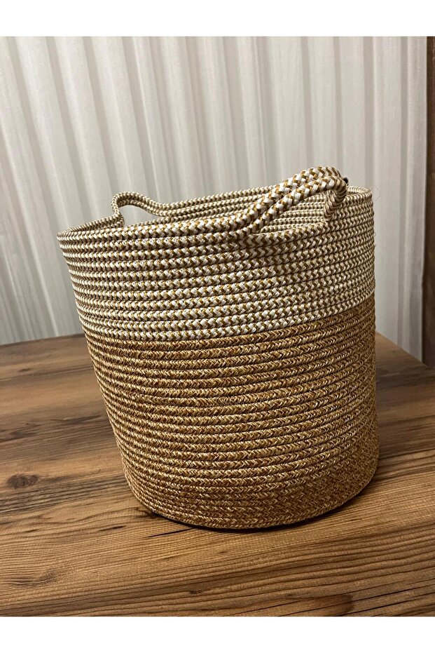 Jute, Toy Basket, Teddy Bear, Gift, Design, Room, Dowry Basket, Pet, Multi-Purpose Basket