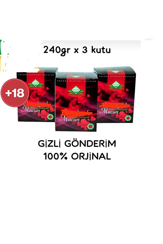 mesir macunu 3 adet X 240 gr - 1