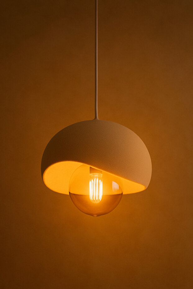 Tekli Sarkıt Avize Rustik E27 Modern Avize Bohem Görünüm - 4