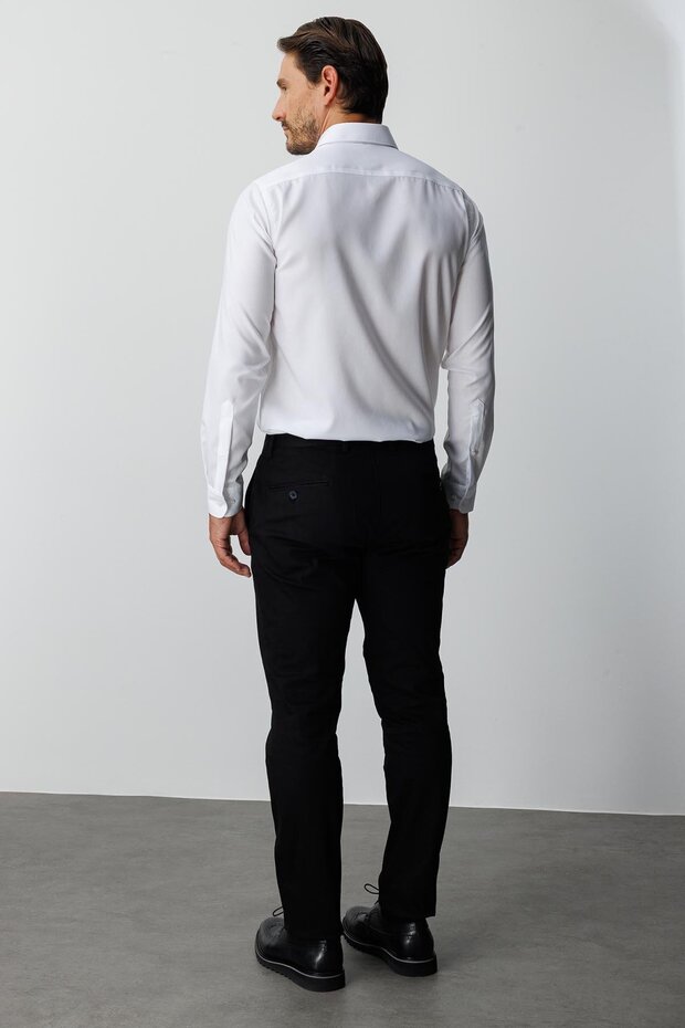 ERKEK SİYAH DYNAMIC FIT STD PANTOLON - 6