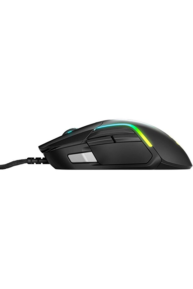 Rival 5 Gaming Mouse — TrueMove Air 18,000 CPI — 9 Programmable Buttons — Black - 2
